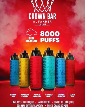 Al Fakher Crown Bar vapes for sale Au