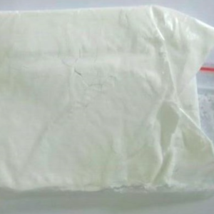 Butylone white Powder in a plastic