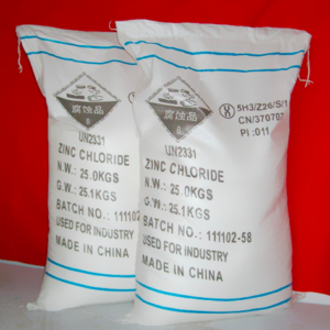 Zinc Chloride 98% 2 white bags